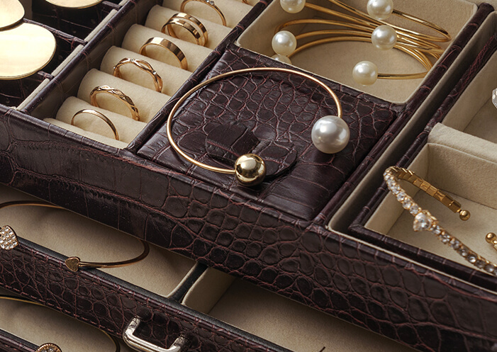 jewelry in the luxury vault